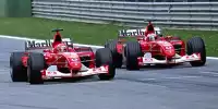 Michael Schumacher und Rubens Barrichello beim Formel-1-Rennen in Spielberg 2002