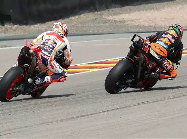 Brad Binder, Marc Marquez Titel-Bild zur News: Brad Binder, Marc Marquez