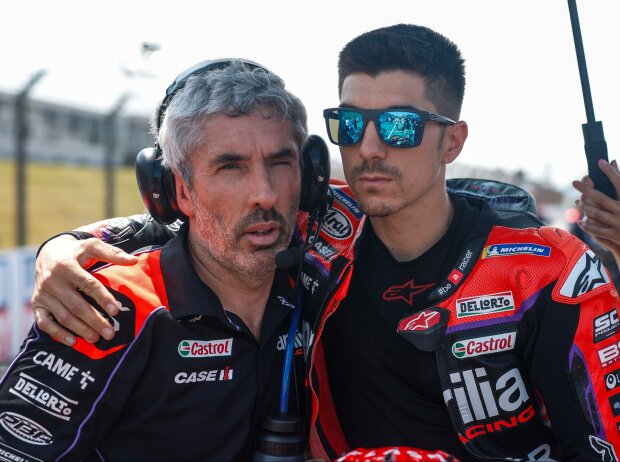Maverick Vinales, Jose Manuel Cazeaux Maverick Vinales, Jose Manuel Cazeaux