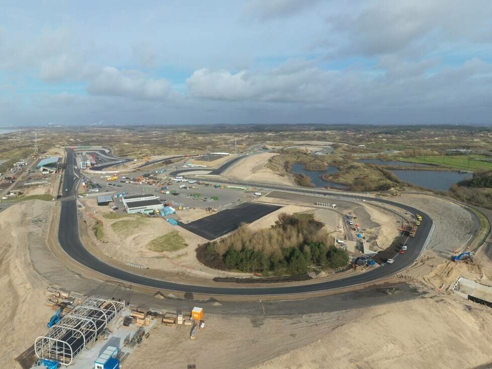 Luftaufnahme von Zandvoort nach dem Umbau 2019/2020