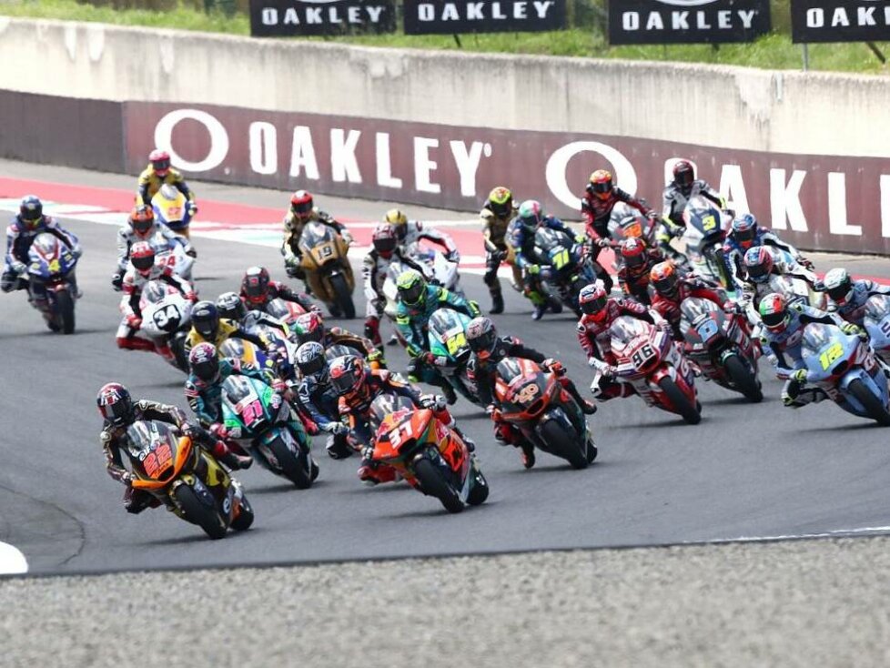 Moto2 Start in Mugello