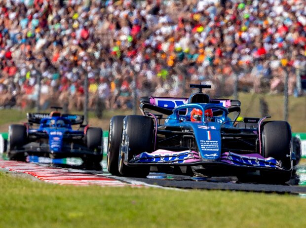 Esteban Ocon (Alpine) vor dem Formel-1-Rennen in Ungarn 2023