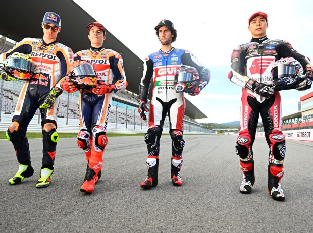 Joan Mir, Marc Marquez, Alex Rins, Takaaki Nakagami Joan Mir, Marc Marquez, Alex Rins, Takaaki Nakagami