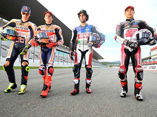 Joan Mir, Marc Marquez, Alex Rins, Takaaki Nakagami