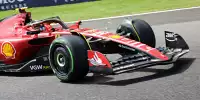 Carlos Sainz im Ferrari SF-23 beim Formel-1-Rennen in Belgien 2023