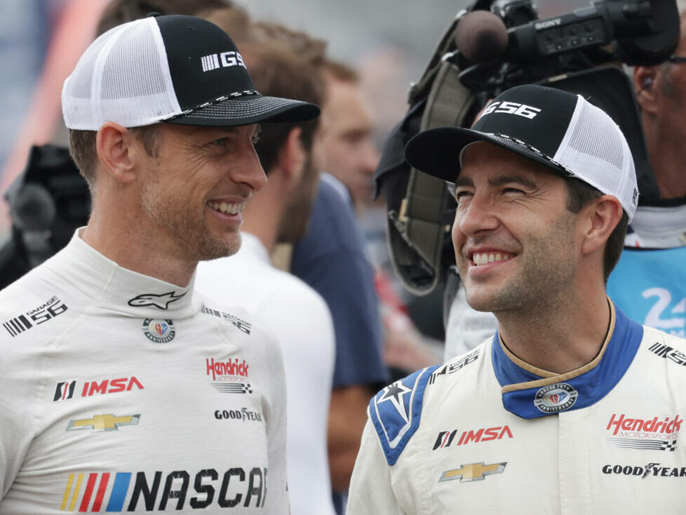 Jimmie Johnson, Jenson Button