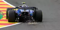 Logan Sargeant (Williams FW45) beim Formel-1-Rennen in Belgien 2023