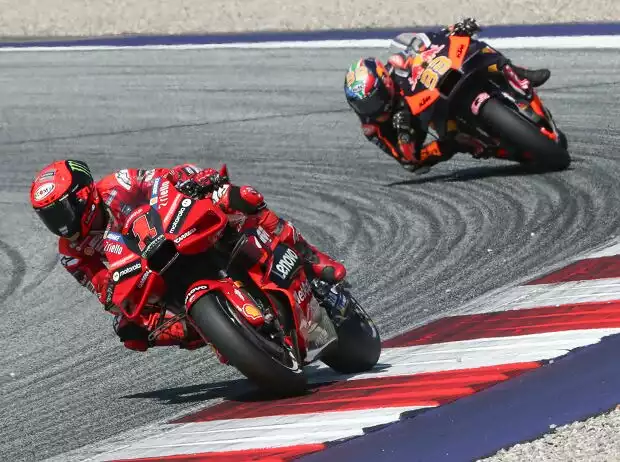 Francesco Bagnaia, Brad Binder Titel-Bild zur News: Francesco Bagnaia, Brad Binder