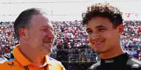 Zak Brown, Lando Norris