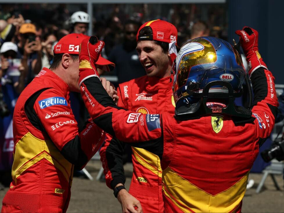 Alessandro Pier Guidi, James Calado, Antonio Giovinazzi