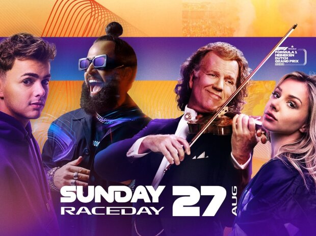 Angekündigte Künstler im Rahmenprogramm des Niederlande Grand Prix 2023: Flemming, DJ La Fuente, Andre Rieu, Emma Heesters (v.l.n.r) Angekündigte Künstler im Rahmenprogramm des Niederlande Grand Prix 2023: Flemming, DJ La Fuente, Andre Rieu, Emma Heesters (v.l.n.r)