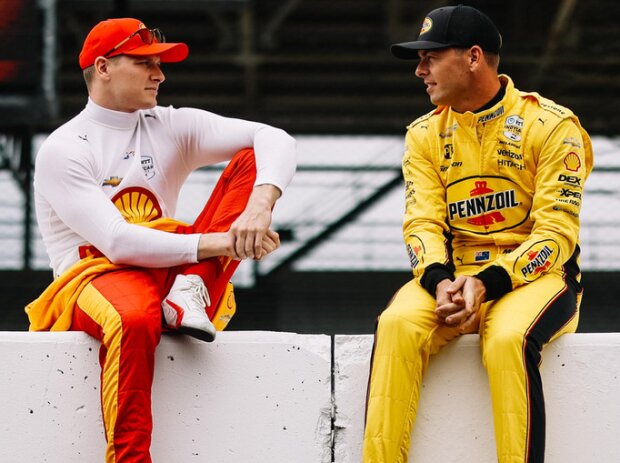 Josef Newgarden, Scott McLaughlin Josef Newgarden, Scott McLaughlin