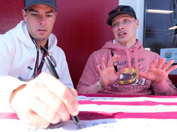 Scott McLaughlin, Josef Newgarden Scott McLaughlin, Josef Newgarden