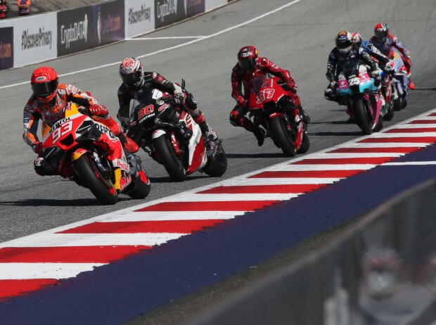 Titel-Bild zur News: MotoGP-Action beim GP Österreich 2023 auf dem Red-Bull-Ring in Spielberg