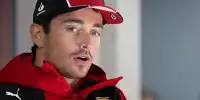 Charles Leclerc bei Medienterminen vor dem Formel-1-Rennen in Zandvoort 2023