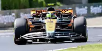 Lando Norris im McLaren MCL60 beim Formel-1-Rennen in Ungarn 2023