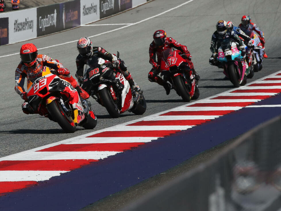 MotoGP-Action beim GP Österreich 2023 auf dem Red-Bull-Ring in Spielberg