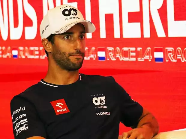 Titel-Bild zur News: Daniel Ricciardo (AlphaTauri) vor dem Formel-1-Rennen in Zandvoort 2023