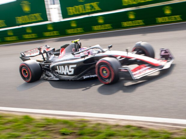 Titel-Bild zur News: Nico Hülkenberg (Haas VF-23) beim Formel-1-Training in Zandvoort 2023