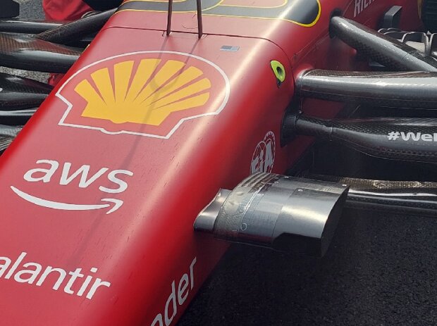 Die Kreiselkamera am Ferrari von Carlos Sainz
