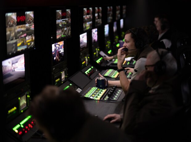 Formel-1-TV-Zentrale in Biggin Hill in England Formel-1-TV-Zentrale in Biggin Hill in England
