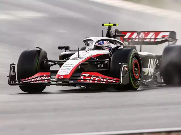 Nico Hülkenberg beim Formel-1-Qualifying in Zandvoort 2023 auf Intermediates Titel-Bild zur News: Nico Hülkenberg beim Formel-1-Qualifying in Zandvoort 2023 auf Intermediates