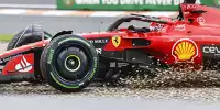 Charles Leclerc im Ferrari SF-23 im Kiesbett bei Kurve 1 in Zandvoort 2023