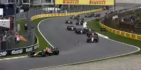 Alexander Albon, Max Verstappen, Lando Norris, Fernando Alonso