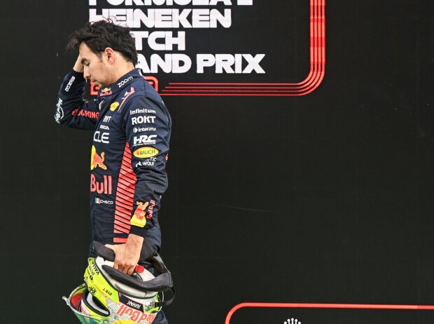 Titel-Bild zur News: Sergio Perez nach dem Formel-1-Rennen in Zandvoort 2023