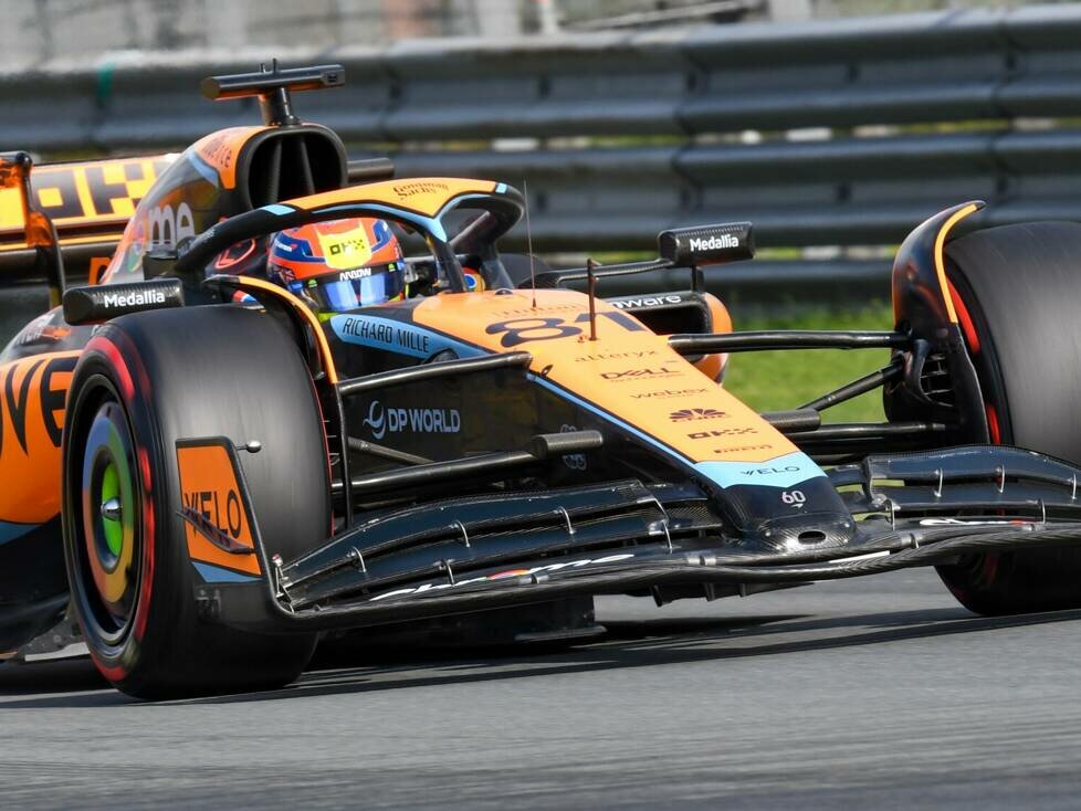 Oscar Piastri im McLaren MCL60 beim Formel-1-Qualifying in Zandvoort