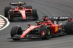 Charles Leclerc (Ferrari) und Carlos Sainz (Ferrari) 