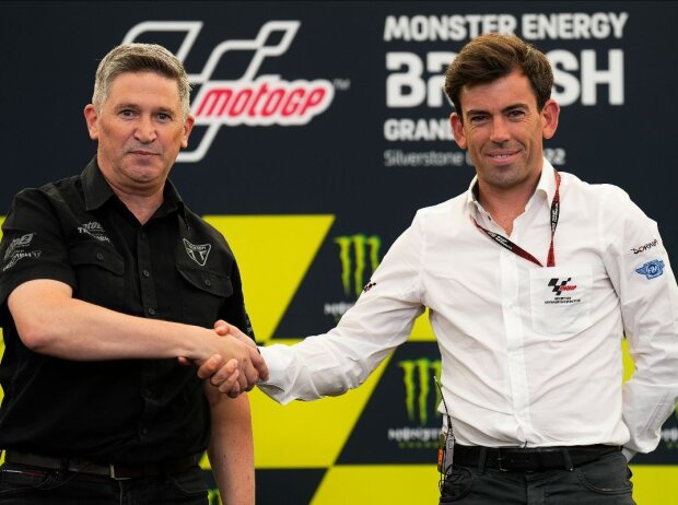Steve Sargent (Triumph), Carlos Ezpeleta Steve Sargent (Triumph), Carlos Ezpeleta