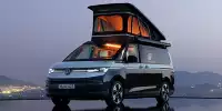 Bild zum Inhalt: VW T7 California Concept (2023) debütiert mit zwei Schiebetüren