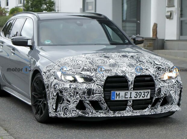 Titel-Bild zur News: Facelift des BMW M3 (Erlkönigaufnahmen)