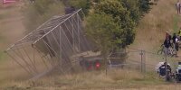 Porsche-Unfall beim 1000-km-Rennen in Lituaen (Palanga)