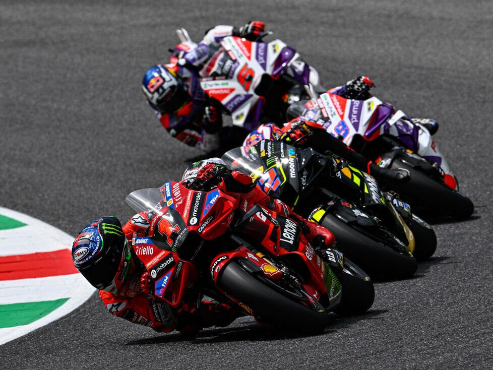 Francesco Bagnaia, Marco Bezzecchi, Jorge Martin, Johann Zarco