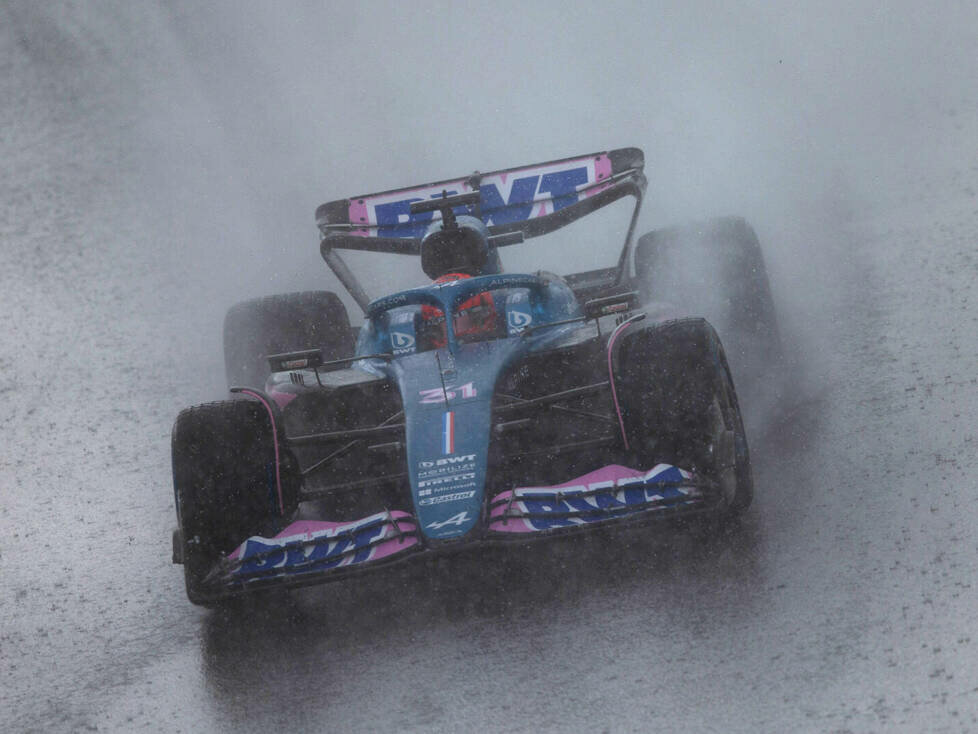 Esteban Ocon (Alpine) beim Formel-1-Rennen in Zandvoort 2023