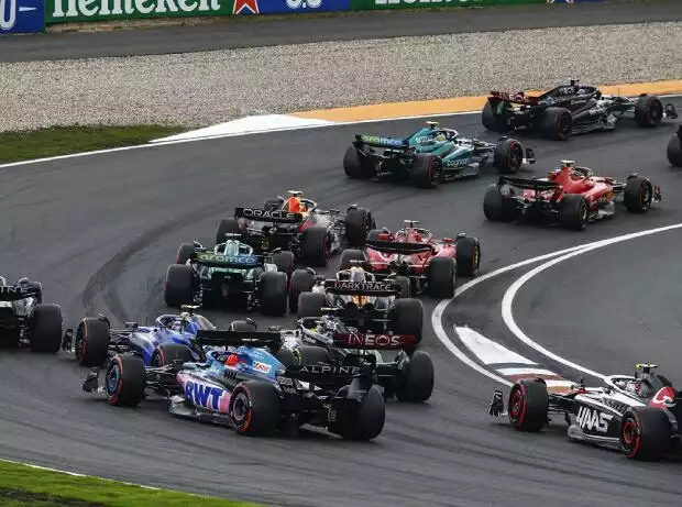 Formel-1-Autos in Zandvoort Titel-Bild zur News: Formel-1-Autos in Zandvoort