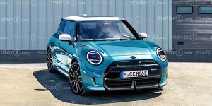 Mini John Cooper Works Electric: E-Hot Hatch im Rendering