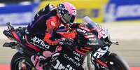 Bild zum Inhalt: MotoGP FT1 Barcelona: Doppelführung für Aprilia - Marc Marquez gestürzt