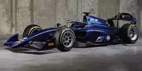 Das neue Einheitsauto für die Nachwuchsrennserie Formel 2 in der Saison 2024