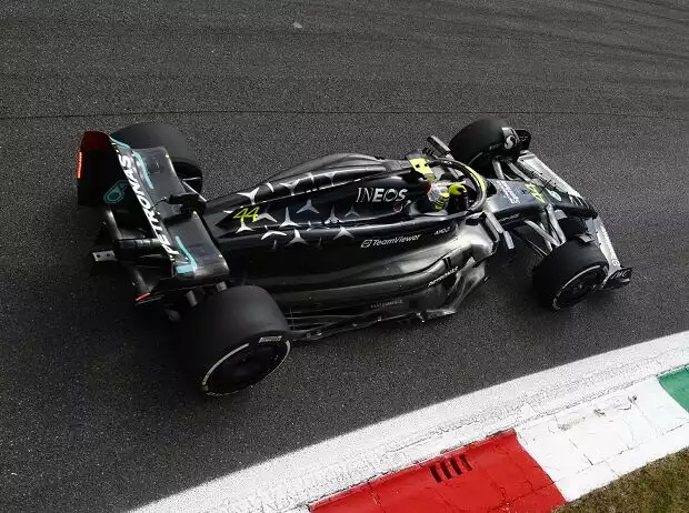 Lewis Hamilton (Mercedes W14) im Training zum Formel-1-Rennen in Monza 2023 Titel-Bild zur News: Lewis Hamilton (Mercedes W14) im Training zum Formel-1-Rennen in Monza 2023