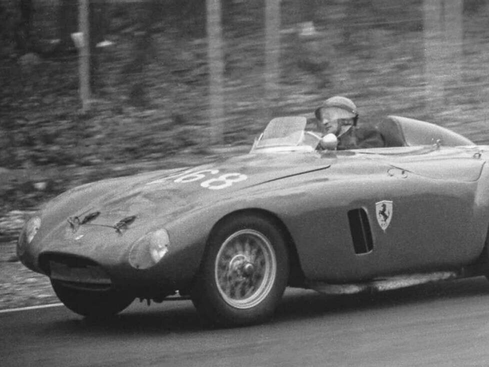 Wrack des Ferrari 500 Mondial Spider