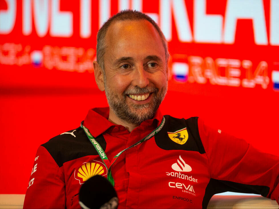 Enrico Cardile ist Technischer Direktor (Chassis) bei Ferrari