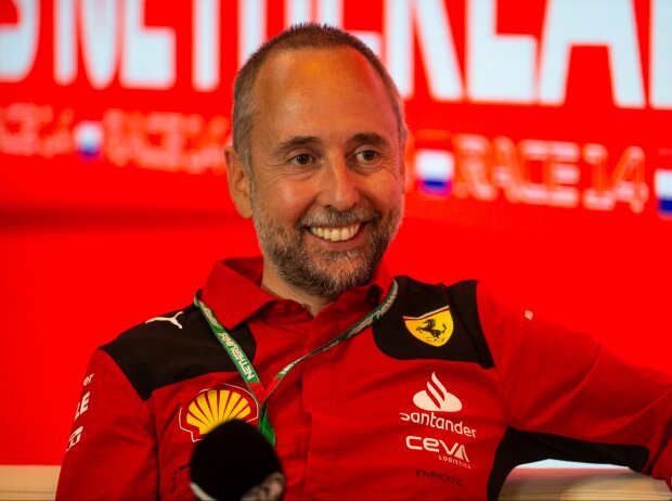Enrico Cardile ist Technischer Direktor (Chassis) bei Ferrari Enrico Cardile ist Technischer Direktor (Chassis) bei Ferrari