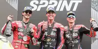 Bild zum Inhalt: MotoGP-Liveticker Barcelona: So hat Aleix Espargaro Bagnaia besiegt