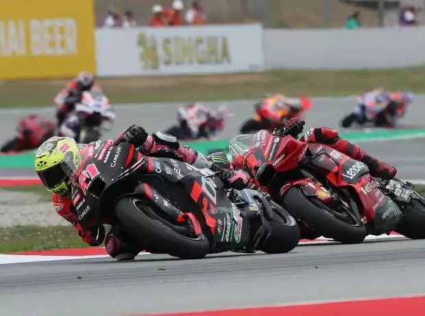 Aleix Espargaro, Francesco Bagnaia Titel-Bild zur News: Aleix Espargaro, Francesco Bagnaia