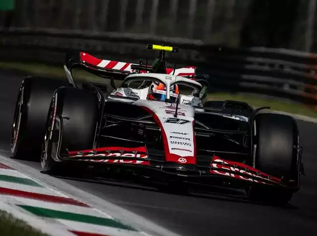 Nico Hülkenberg im Haas VF-23 beim Formel-1-Qualifying in Monza 2023 Titel-Bild zur News: Nico Hülkenberg im Haas VF-23 beim Formel-1-Qualifying in Monza 2023