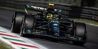 Lewis Hamilton (Mercedes W14) beim Qualifying zum Formel-1-Rennen in Monza 2023