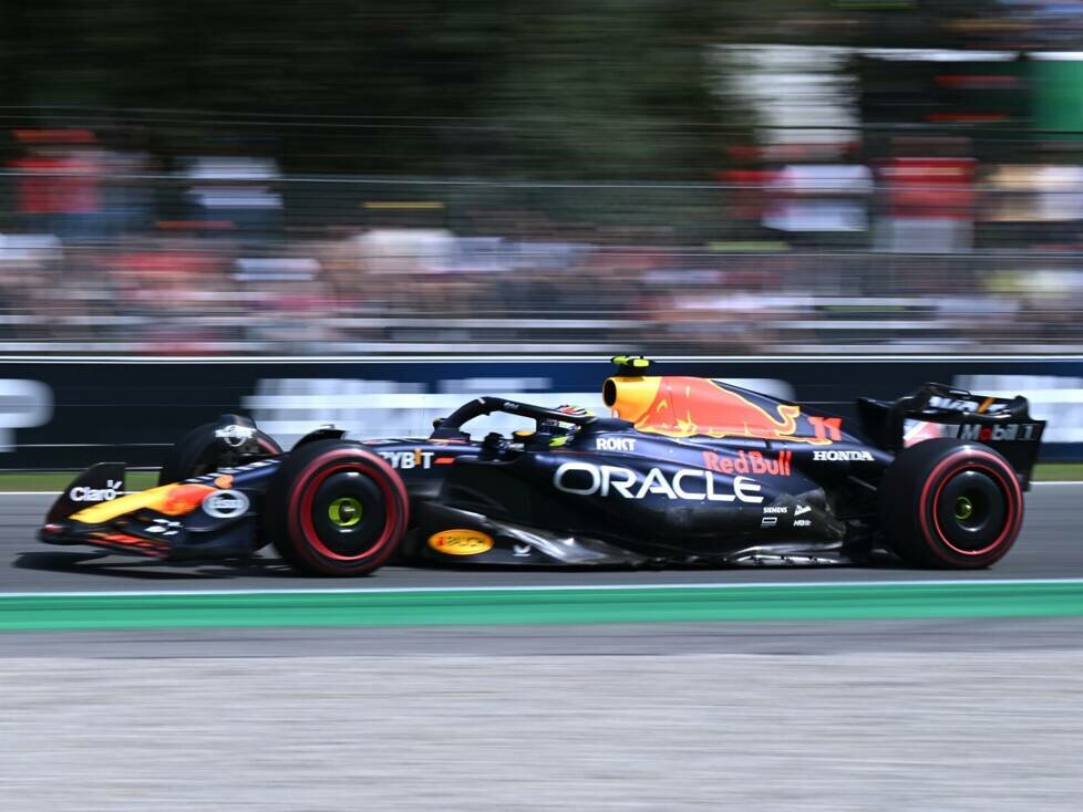 Sergio Perez (Red Bull RB19) im Qualifying zum Formel-1-Rennen in Italien 2023